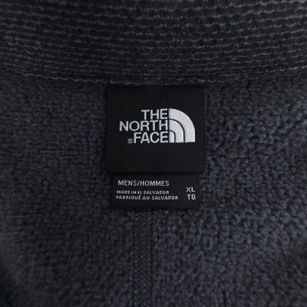 NEW North Face Textured Cap Rock 1/4 Zip‎ Fleece Jacket Gorpcore XL ASPHALT GREY